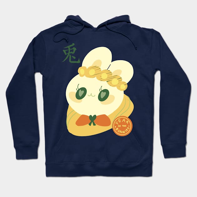 Year of the Rabbit Hoodie by InPBo